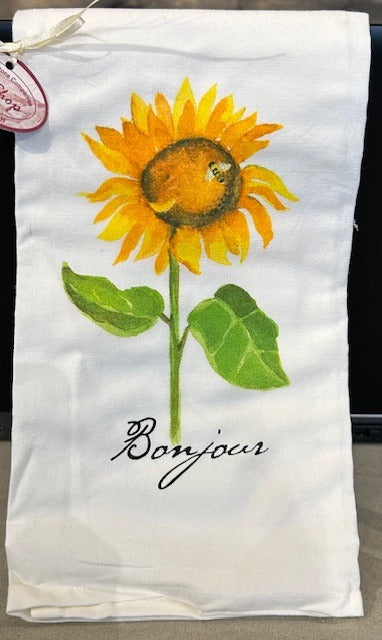159. Towel Sunflower