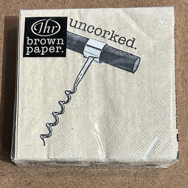 182. Uncorked Napkin
