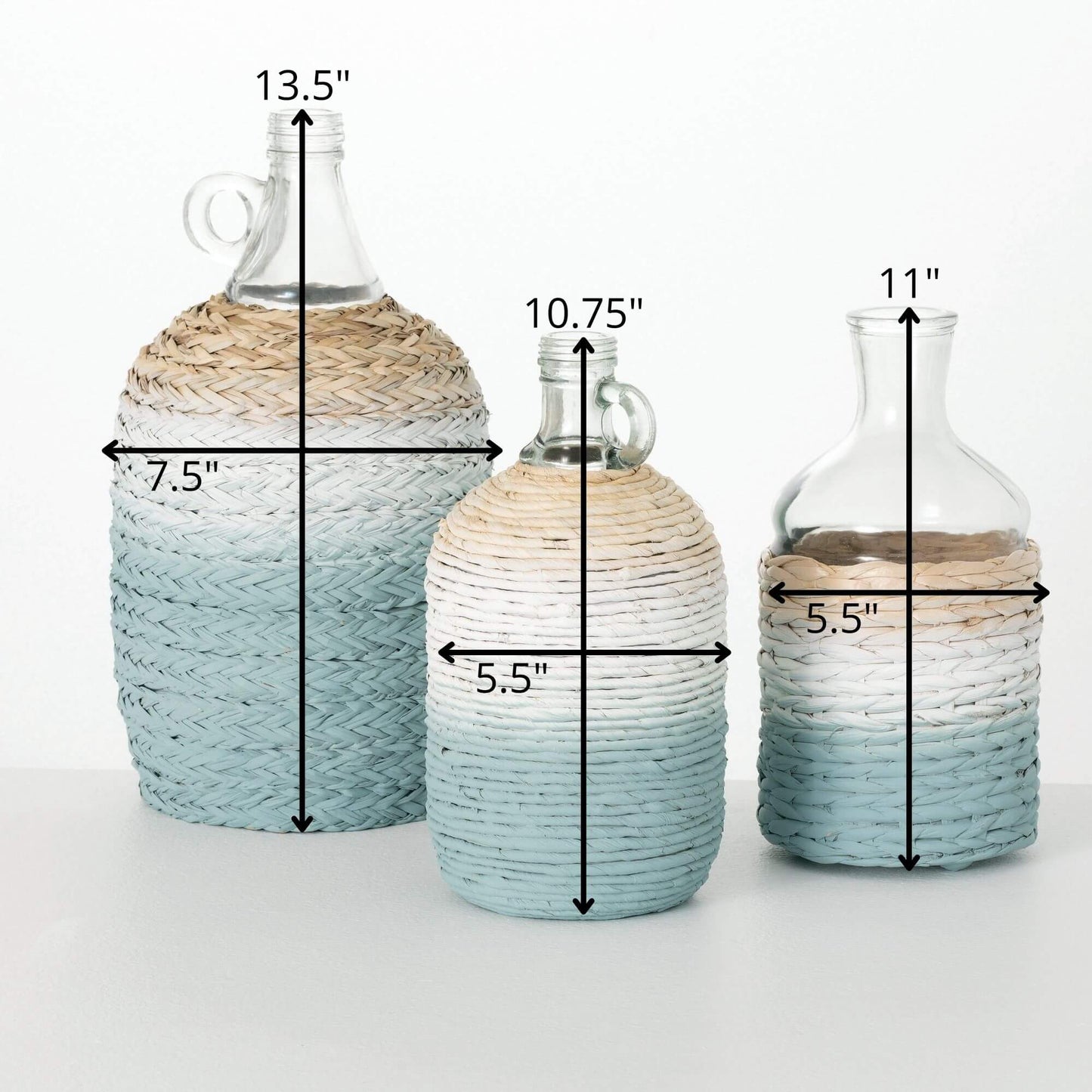 101 Wrapped Glass Vase Small