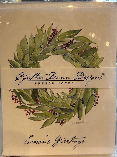 159. Notecard Wreath