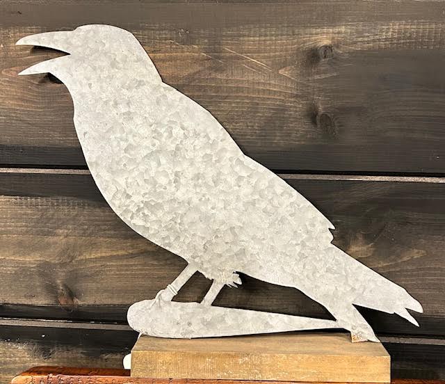 104  Tin Crow Open beak