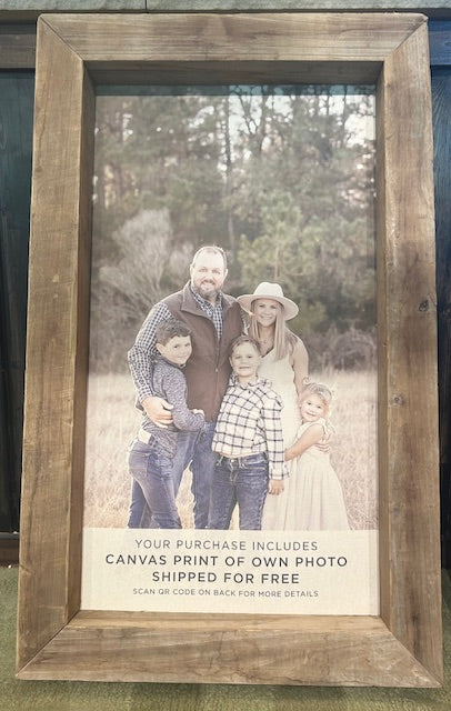 202  Brown Frame 22 x 36