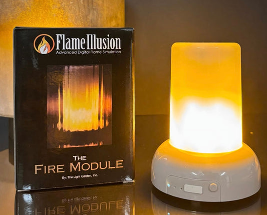254  Flame Illusion Candle