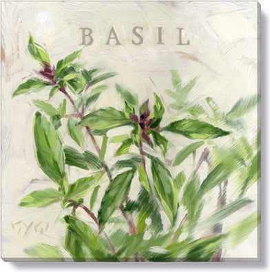 227  Basil Giclee 5 x 5