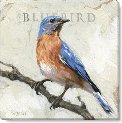 227. Bluebird Giclee 5 x 5