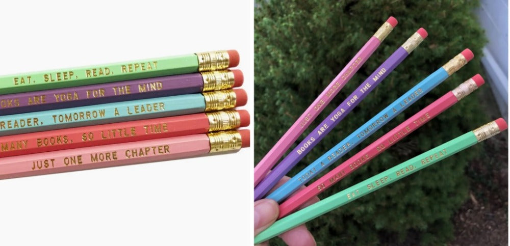 125. Book Lovers Pencil Set