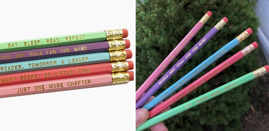 125.  Book Lover Pencils