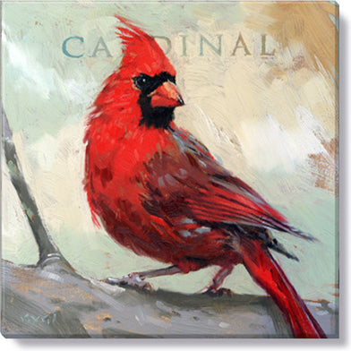 227. Cardinal Giclee 5 x 5