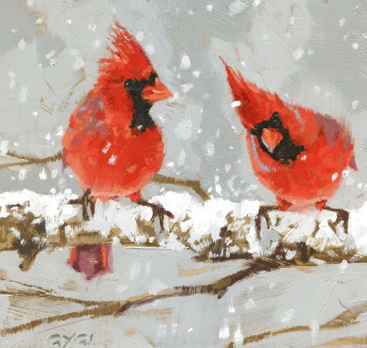 227.  Christmas Cardinals