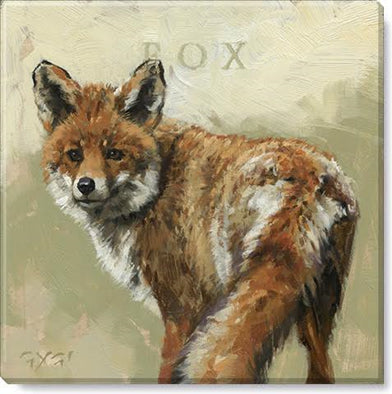 227. Fox Giclee 5 x 5