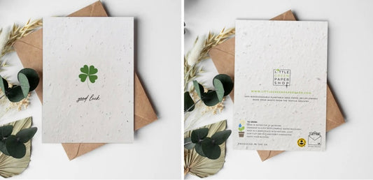 135. Good Luck Seed Card