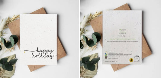 135. Happy Birthday Seed Card