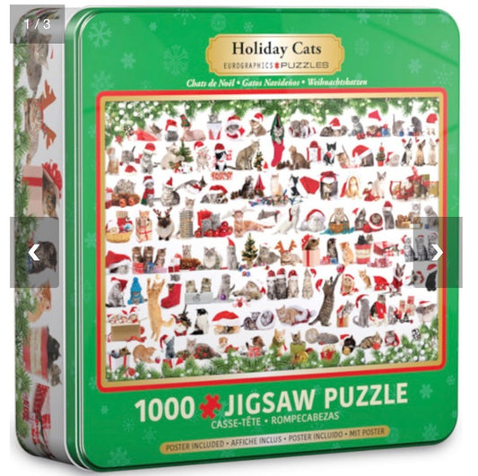 109. Holiday Cats Puzzle