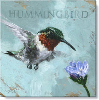 227. Hummingbird Giclee 5 x 5