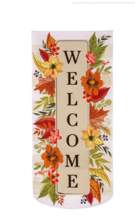 232  Autumn Floral Garden Flag
