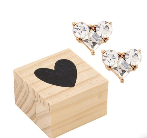 137  I Heart You Earrings