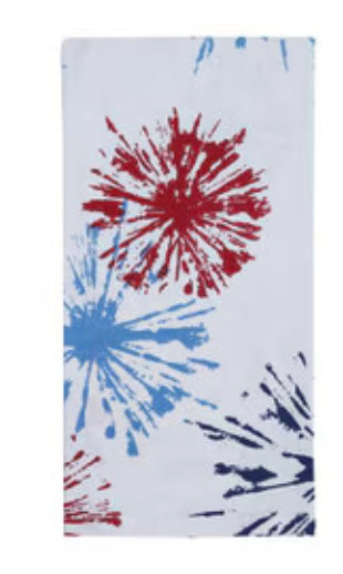 189. Fireworks Dishtowel