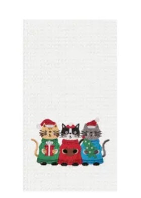 194. Caroling Cats Towel