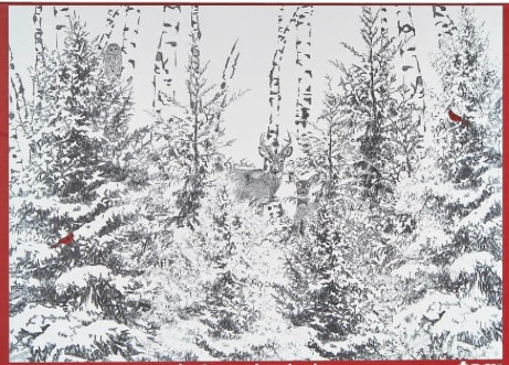 187  Winter Sketches Puzzle