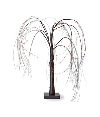 187  Spooky Weeping Willow Led Tree