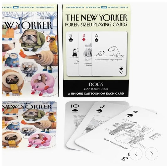247  Dog Cartoons Playing Cards