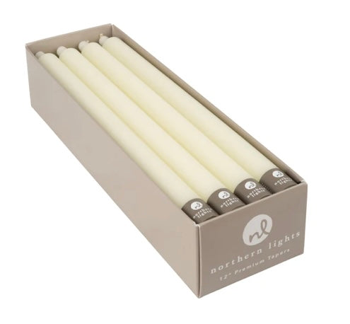162  Ivory Taper 12"