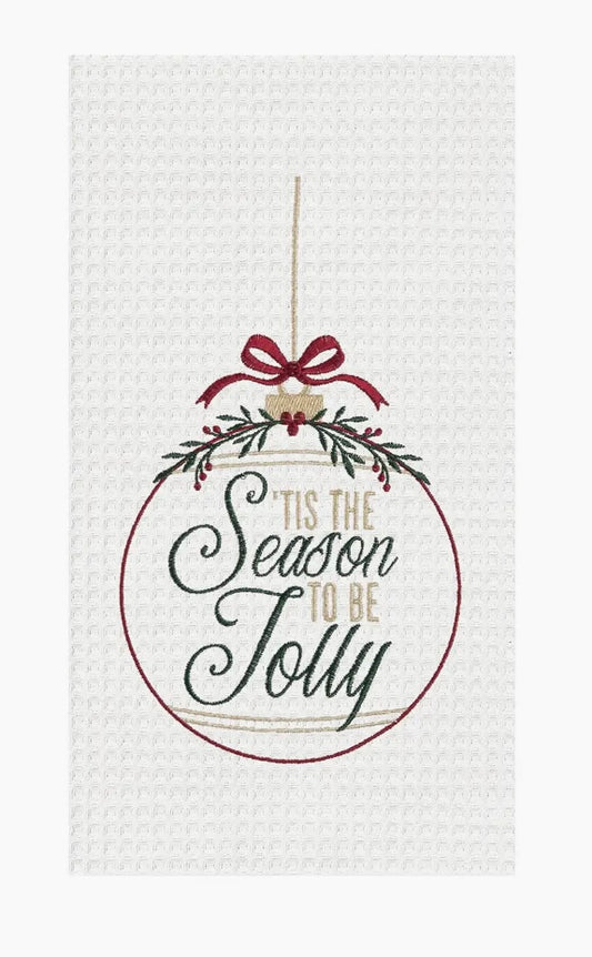 194  Christmas Season to be Jolly Towel