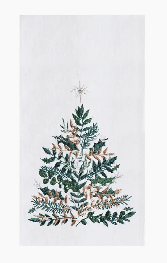 194  Christmas Emerald Tree Kitchen Towel