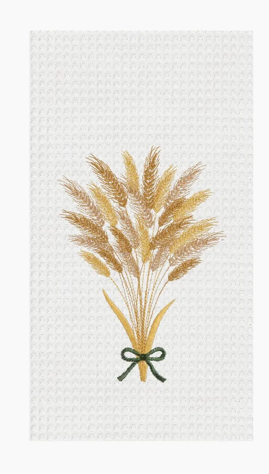 194  Wheat Bouquet Kitchen Towel