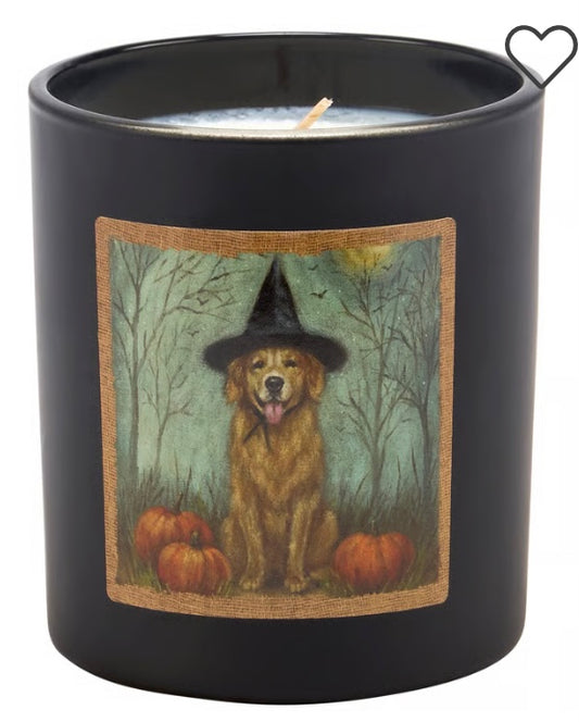 249  Dog as a Witch Candle