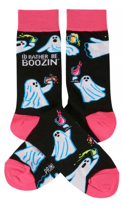 249  I'd Rather Be Boozin' Socks
