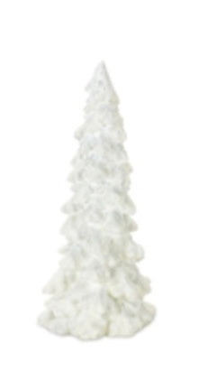 166  White Resin Tree 5.75"