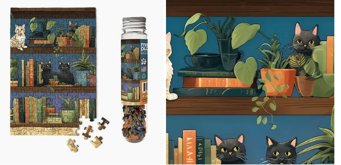 110  Cat Tails Micro Puzzle