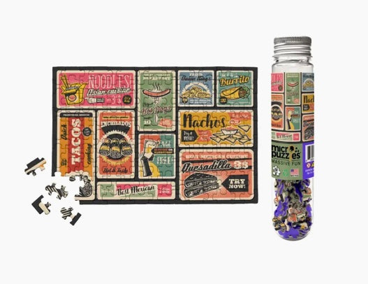 110  Food Retro Micro Puzzle