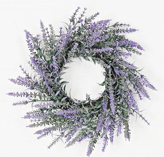 245  Lavender Twig Wreath