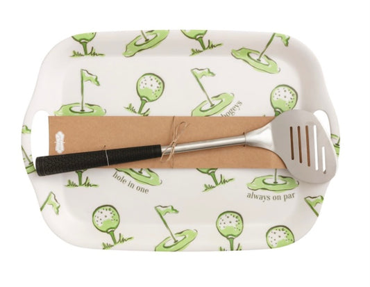 179  Golf Melamine Tray