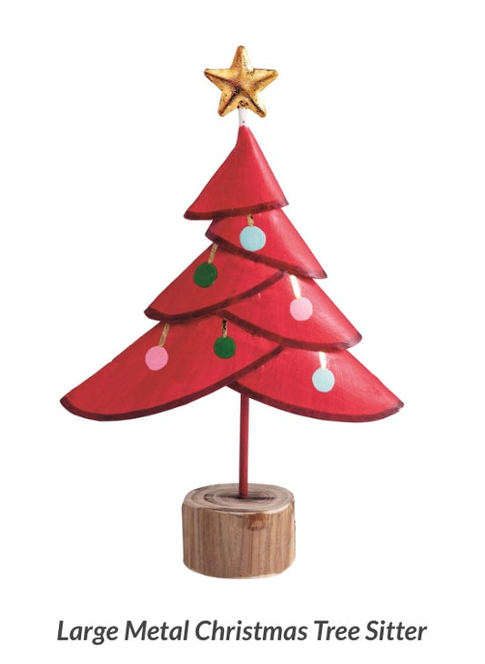 179  Lg Metal Tree Sitter