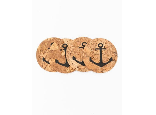 261  Anchor Cork Coasters