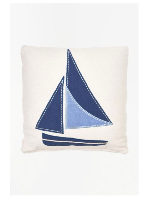 261  Pillow - Sailboat