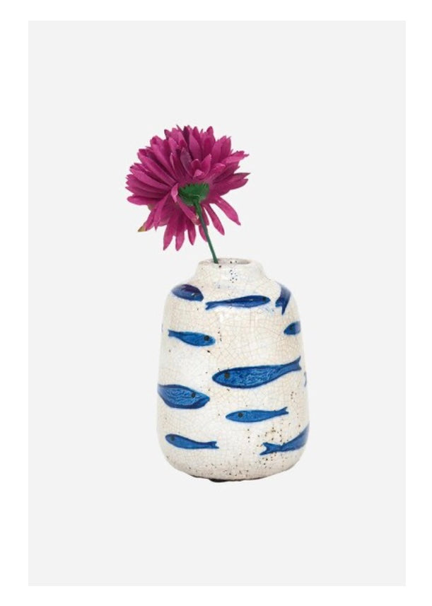 261  Fish Vase Sm