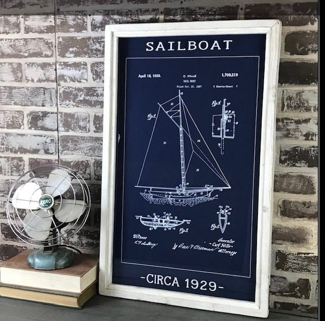 146  Sailboat Blueprint
