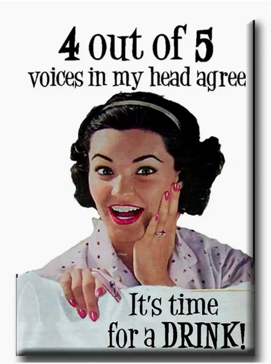 125  4 out of 5 Voices Agree Magnet