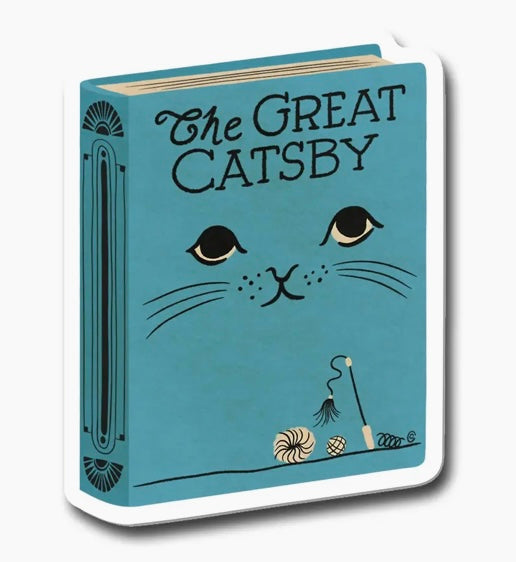 125  The Great Catsby Sticker