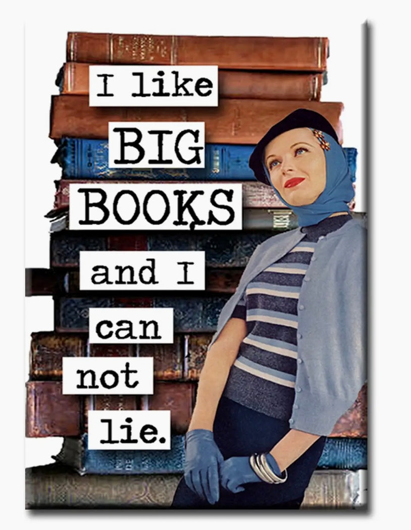 125  I Like Big Books Magnet