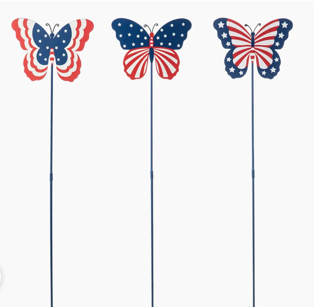 155  Patriotic Yard Stakes
