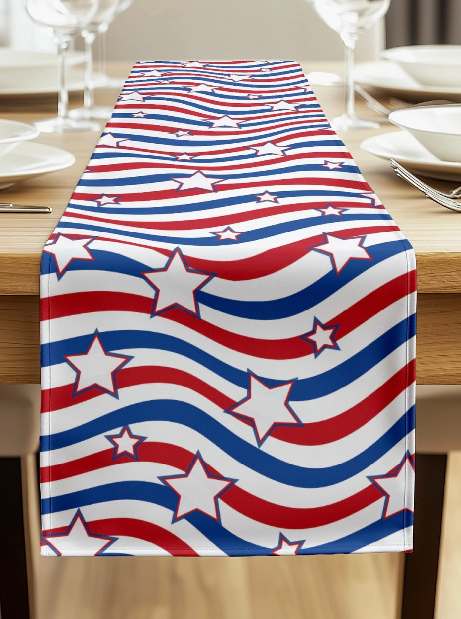 164  Stars RWB Runner 72"