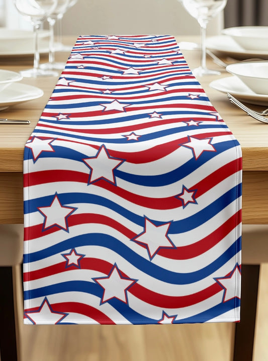 164  Stars RWB Runner 72"