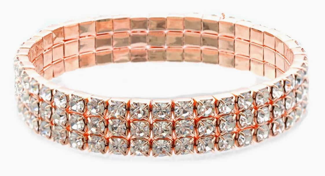 262  Rose Gold 3 Line