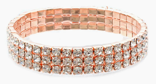 262  Rose Gold 3 Line