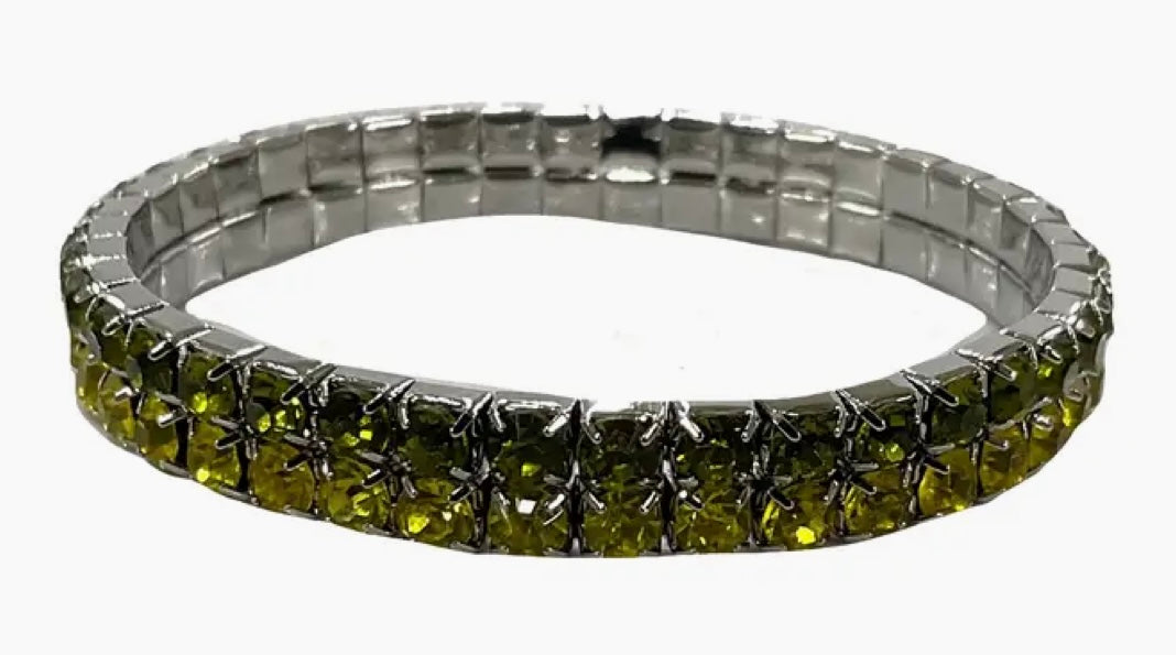 253  Bracelet Greens